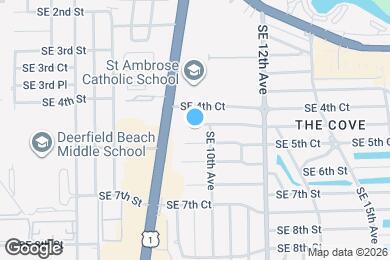 Map image of the property - 940 SE 5th St