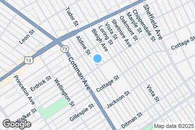 Map image of the property - 4241 Aldine St