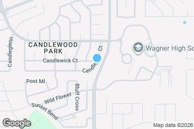 Map image of the property - 6458 Candleview Ct
