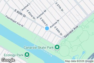 Map image of the property - 44 Paerdegat 13th St