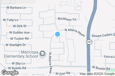 Map image of the property - 45115 W Desert Cedars Ln