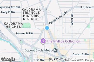 Map image of the property - 1734 Connecticut Ave NW
