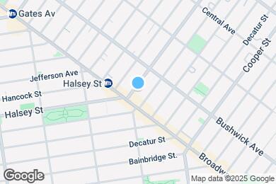 Map image of the property - 988 Halsey St