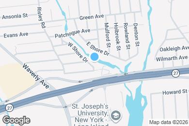 Map image of the property - 81 W Shore Dr