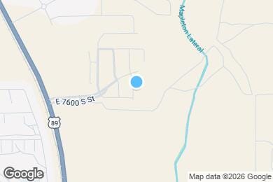 Map image of the property - 4023 S Woodland Ave