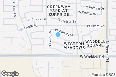 Map image of the property - 15825 W Redfield Rd