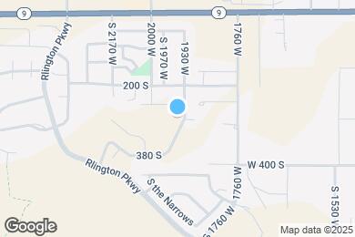Map image of the property - 286 S 1930 W
