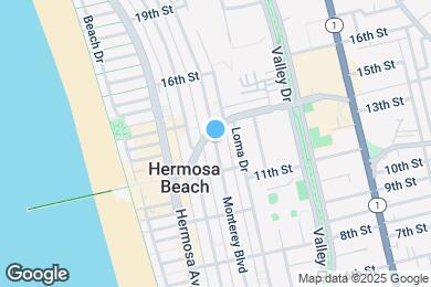 Map image of the property - 1316 Monterey Blvd