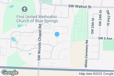Map image of the property - 3009 SW 30th Ct
