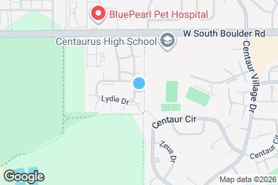 Map image of the property - 1703 Pindar Cir