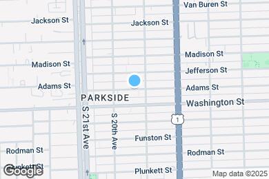 Map image of the property - 1935 Adams St