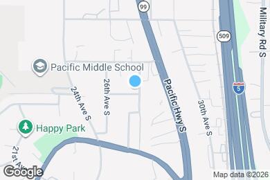 Map image of the property - 22665 28th Ave S