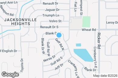 Map image of the property - 6051 Gulf Rd S