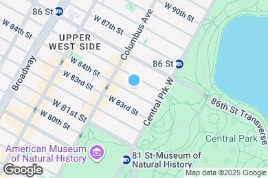 Map image of the property - 29 W 84th St
