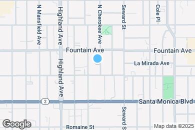 Map image of the property - 1225 N Cherokee Ave