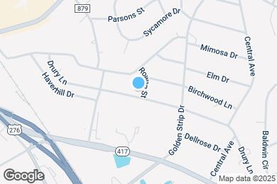 Map image of the property - 211 Drury Ln