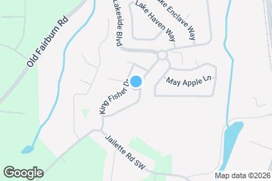 Map image of the property - 3866 Lake Sanctuary Way
