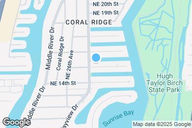 Map image of the property - 2713 NE 15th St