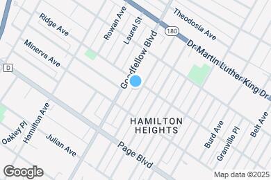 Map image of the property - 1389 Shawmut Pl