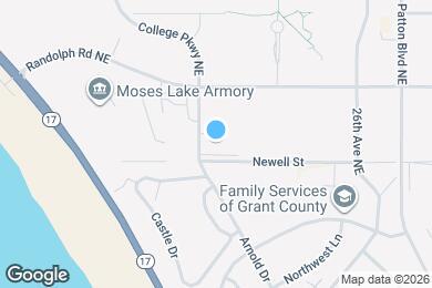 Map image of the property - Wingspan Landing - 6379 Arnold Dr NE, Moses Lake, WA 98837