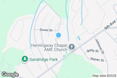 Map image of the property - Hemingway Apartments