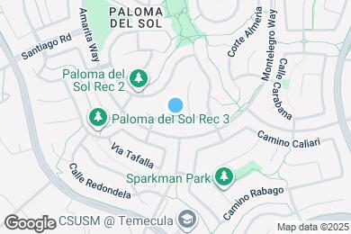 Map image of the property - 43550 Corte Ayala