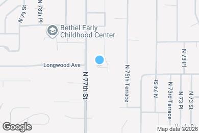 Map image of the property - 7614 Longwood Ave