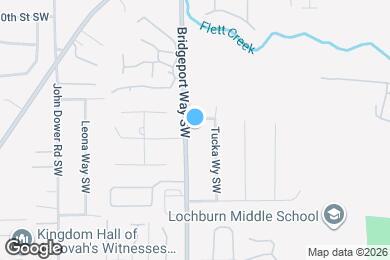 Map image of the property - 8311 Bridgeport Way SW