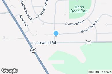 Map image of the property - 371 Shenandoah Blvd