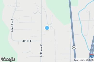 Map image of the property - 206 66th Ave Ct E