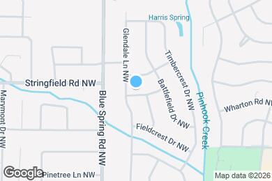 Map image of the property - 2603 Gibson St NW