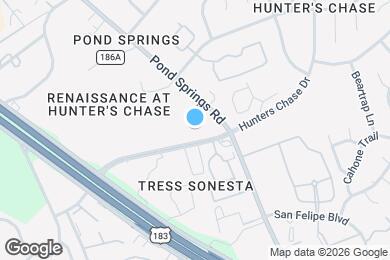 Map image of the property - Bridge at Balcones