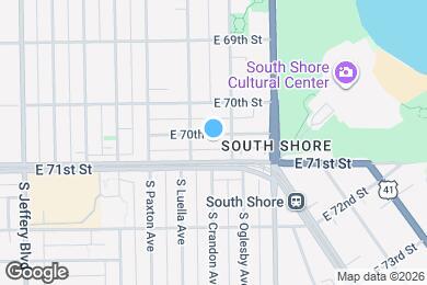 Map image of the property - 2307 E 70th Pl