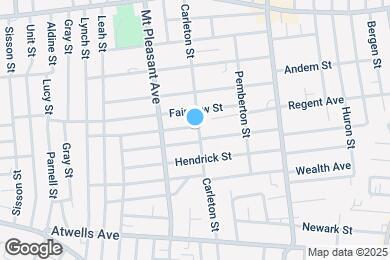 Map image of the property - 125 Carleton St