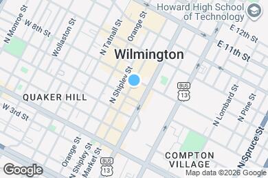Map image of the property - 722 N Market St