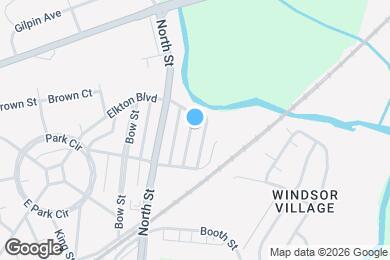 Map image of the property - 520 Hollingsworth Ave