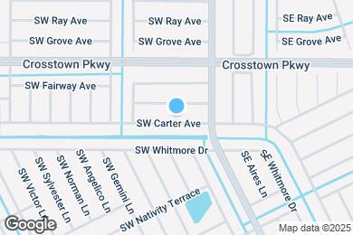 Map image of the property - 131 SW Carter Ave