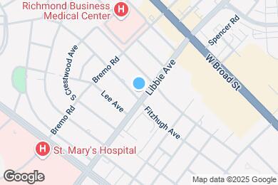 Map image of the property - 5800 Fitzhugh Ave