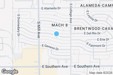 Map image of the property - 123 E Erie Dr