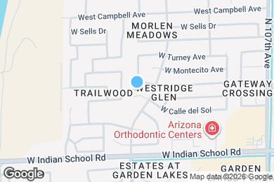 Map image of the property - 11112 W Calle del Sol