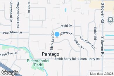 Map image of the property - 2710 Peachtree Ln