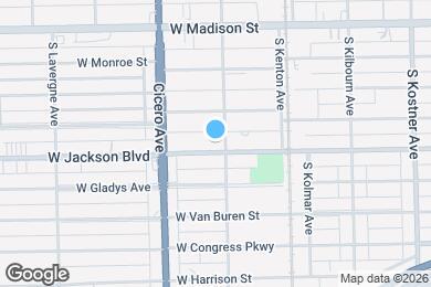 Map image of the property - 4710 W Jackson Blvd