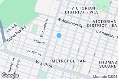 Map image of the property - 319 W 33rd St