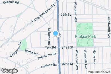 Map image of the property - 3014 S Harlem Ave