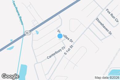 Map image of the property - 2405 Canterbury Ln