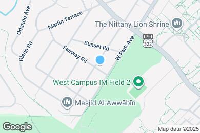 Map image of the property - 442 Ridge Ave