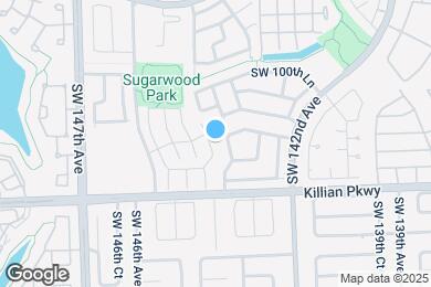 Map image of the property - 10225 SW 144th Ct