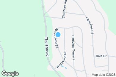 Map image of the property - 717 Ridgecrest Rd