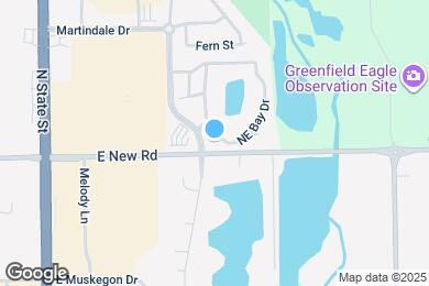 Map image of the property - Greenfield Crossing Apartments