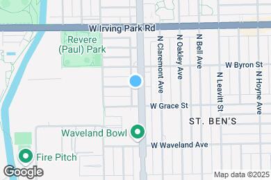 Map image of the property - 2409 W Berenice Ave